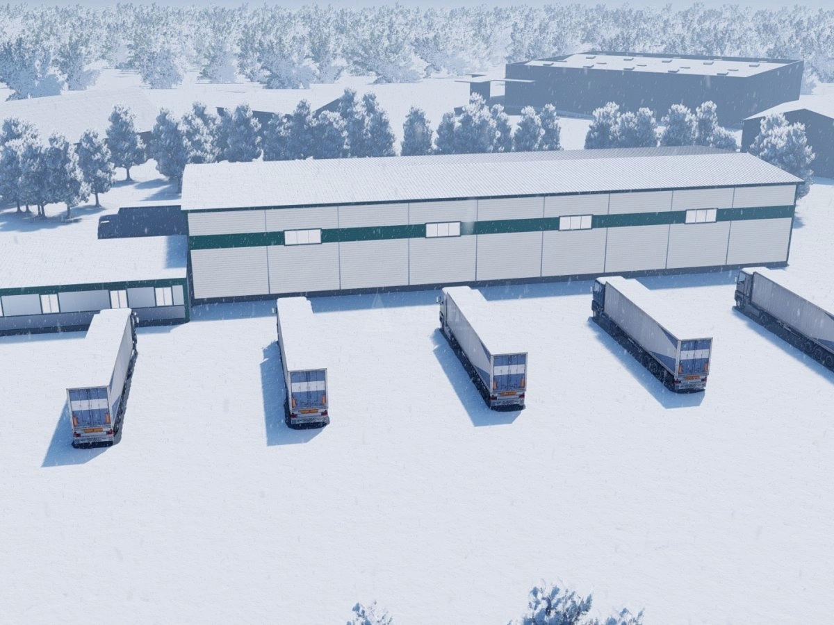 3D визуализация СТО из сэндвич-панелей - фото 4