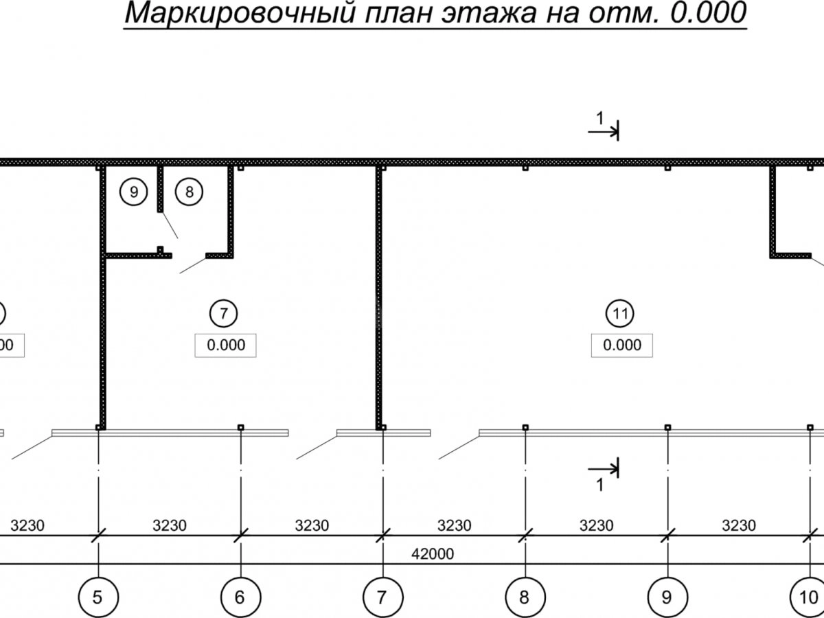 Планировка Проект павильона из сэндвич-панелей -  фото 2